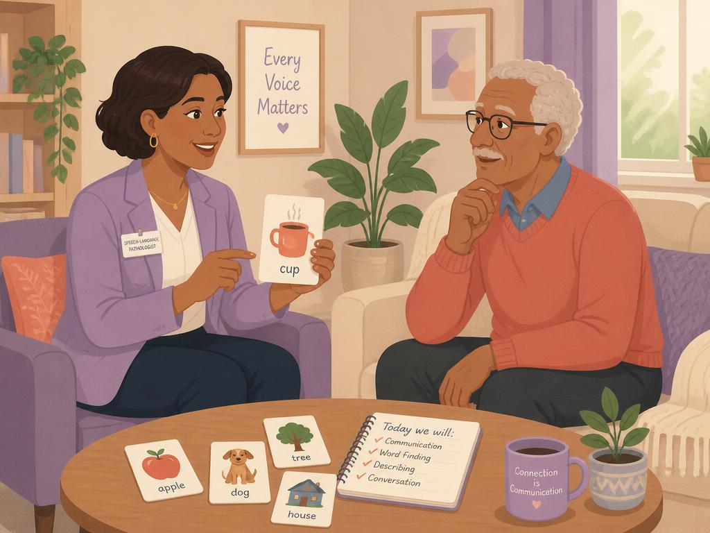 Adult Speech & Language session illustration